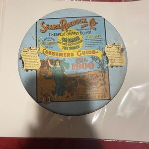 Vintage Sears Roebuck Co. Tin
